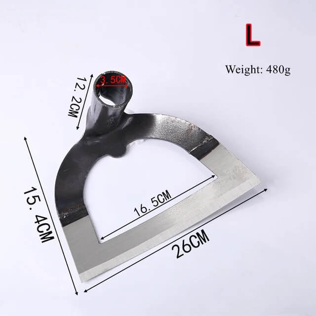 GroVa - Handhacka i Kolstål för Smidig Ogräsrensning & Jordluckring