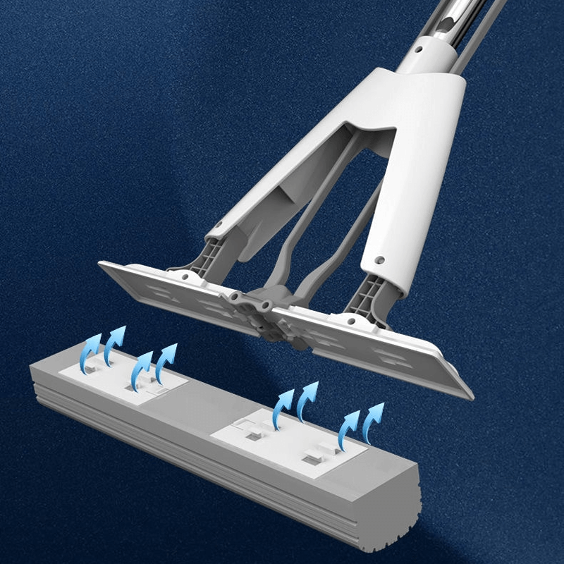 FlexMopp™ - Självtömmande Städmopp Torkning & Städning