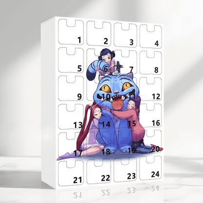 HyntRix – 2D Demon Hunters Adventskalender med 24 Överraskningar |  Nyckelringar