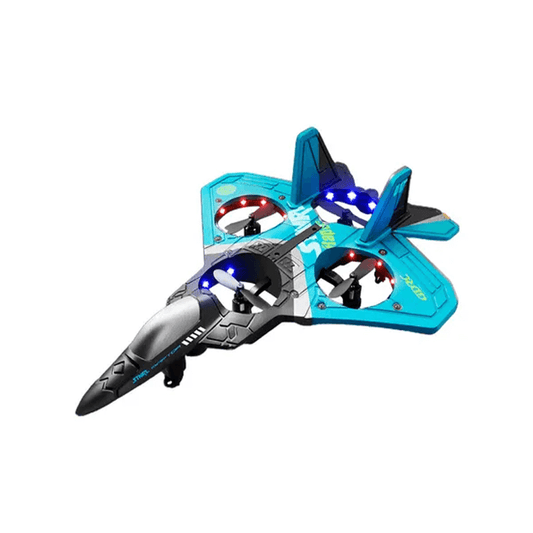 RC Stridsflygplan i Tåligt EPP Skum med LED-ljus | Fjärrstyrt Flygplan 2.4GHz