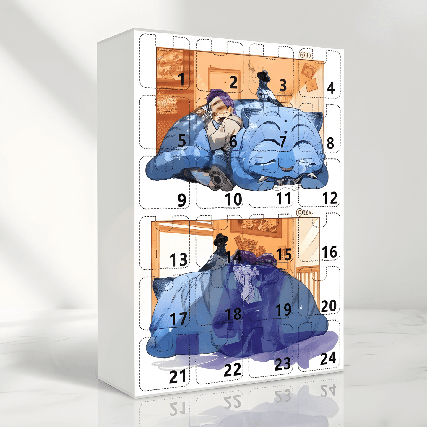 HyntRix – 2D Demon Hunters Adventskalender med 24 Överraskningar |  Nyckelringar