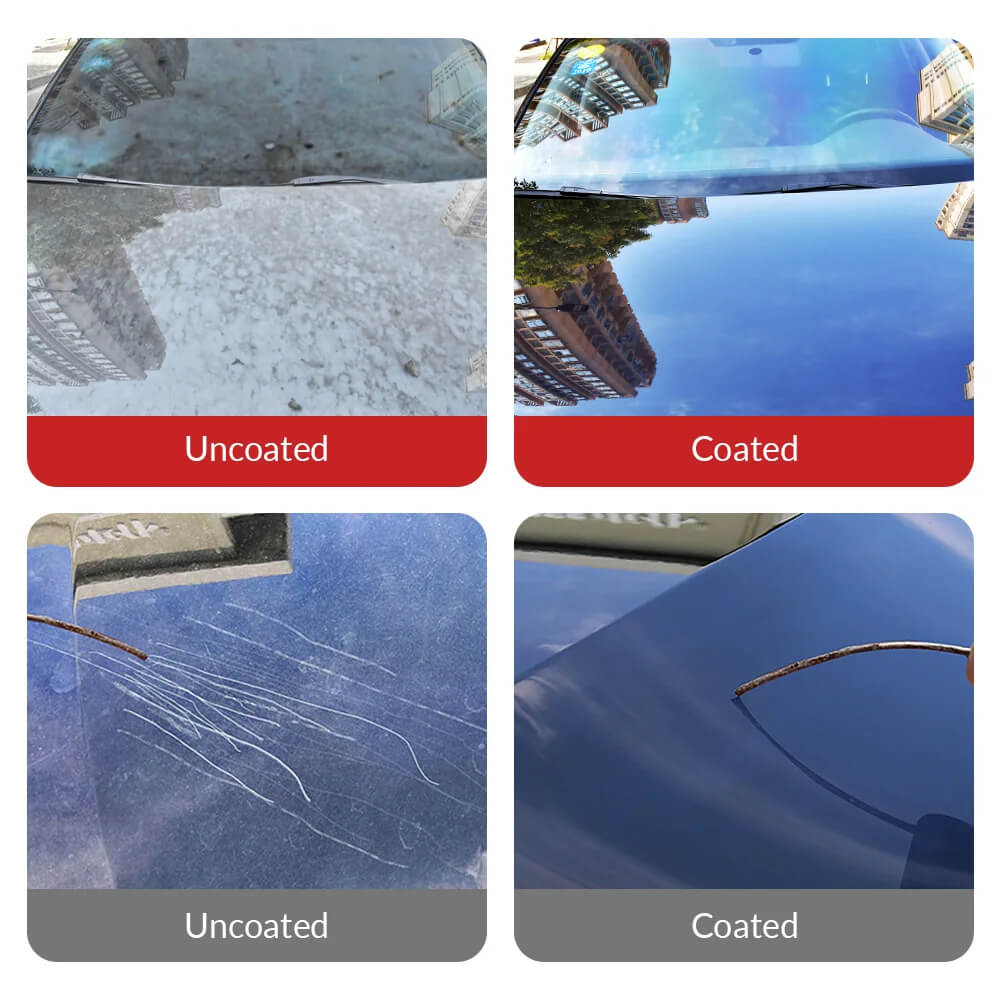 MaxProtect - 500 ml bilpleie, vannavvisende belegg, nanokeramisk lakksbeskyttelse, ekstrem hardhet og glans for langvarig beskyttelse