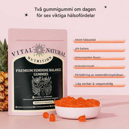 FemVera - Premium pH-Balansgummies för Inre Fräschhet och Välbefinnande