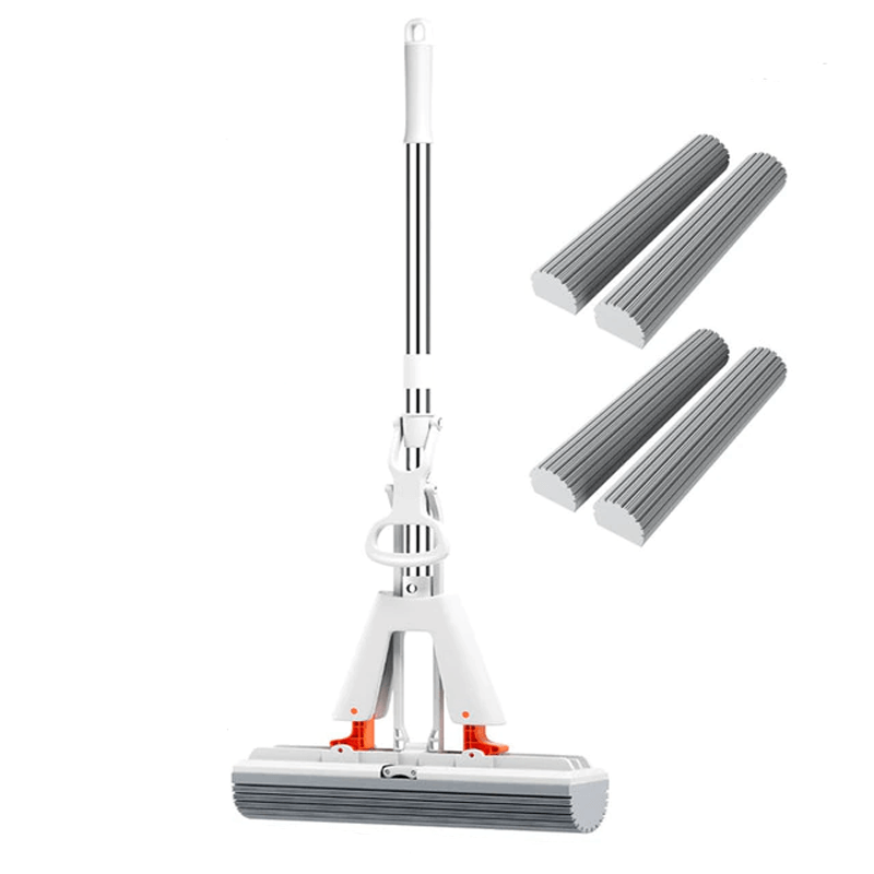 FlexMopp™ - Självtömmande Städmopp Torkning & Städning