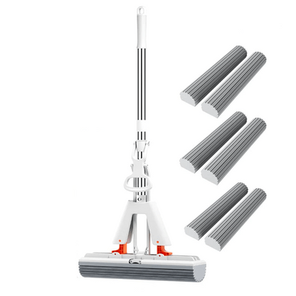 FlexMopp™ - Självtömmande Städmopp Torkning & Städning
