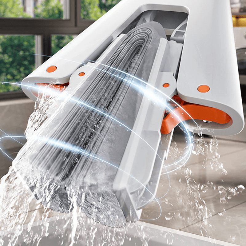 FlexMopp™ - Självtömmande Städmopp Torkning & Städning