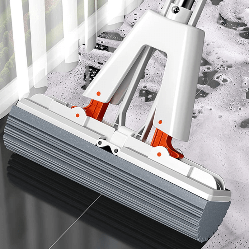 FlexMopp™ - Självtömmande Städmopp Torkning & Städning