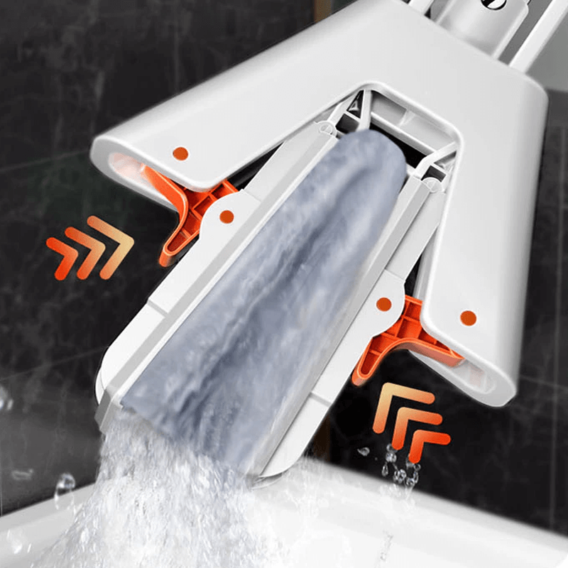 FlexMopp™ - Självtömmande Städmopp Torkning & Städning