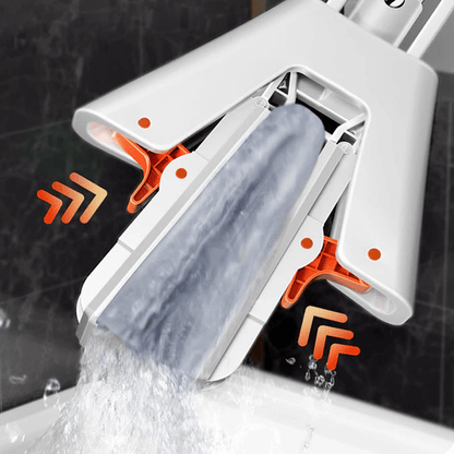 FlexMopp™ - Självtömmande Städmopp Torkning & Städning