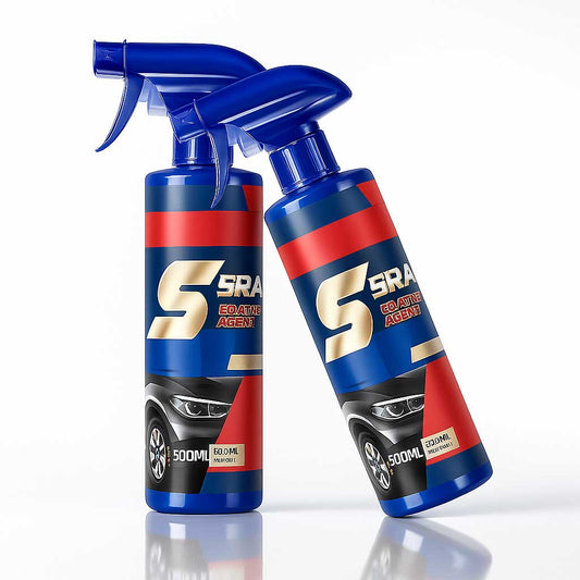 ShineGuard - Bilkeramisk Lackskydd Spray 500ml | 3-i-1 Rengöring, Reporreparation & Vaxliknande Skydd