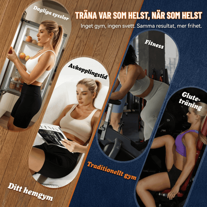 GluteSync – EMS Yogashorts För en Upplyftande Bak och 4-Zon Akupunktstimulering