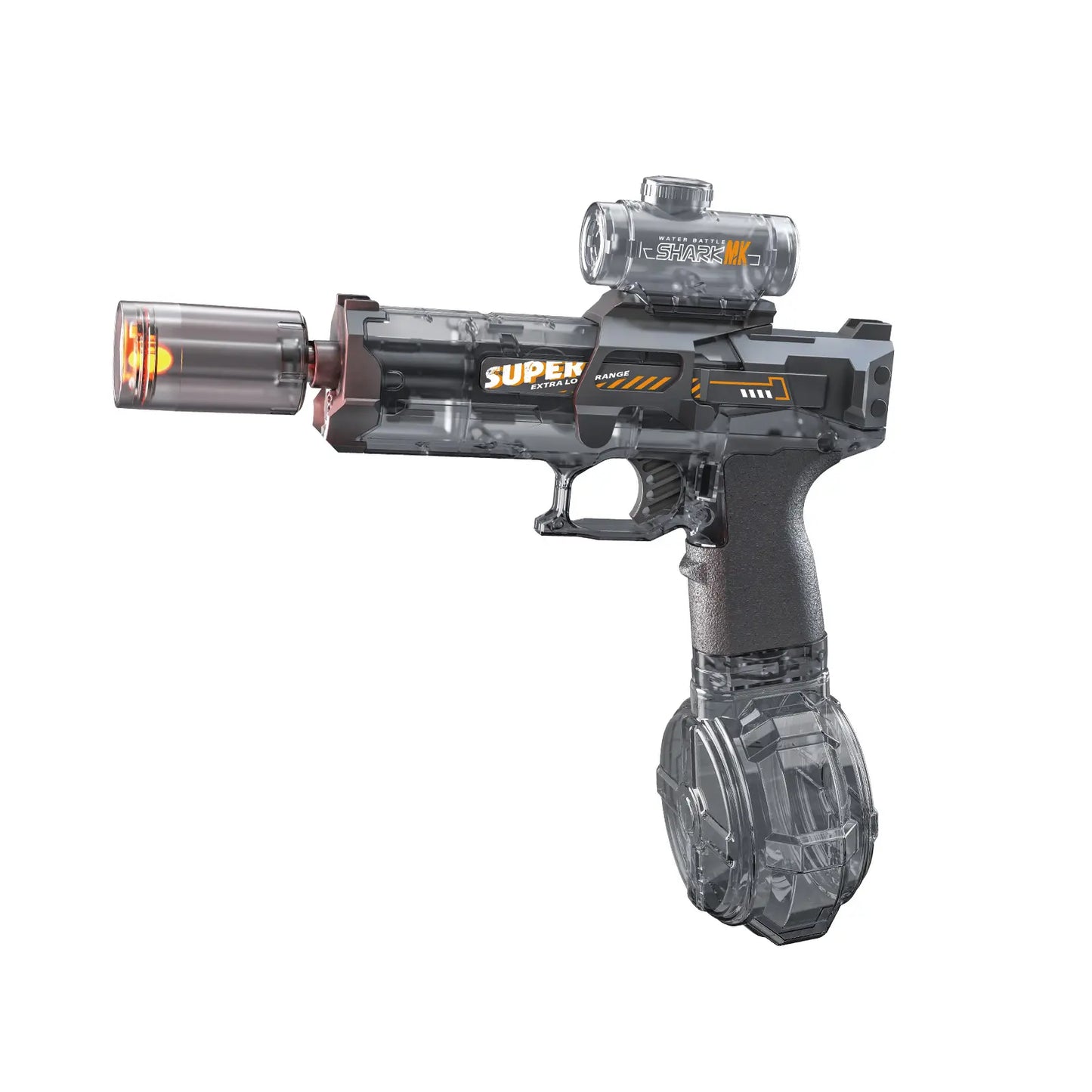 SplashGlow – LED-upplyst Elektrisk Vattenpistol för Spännande Sommarstrider