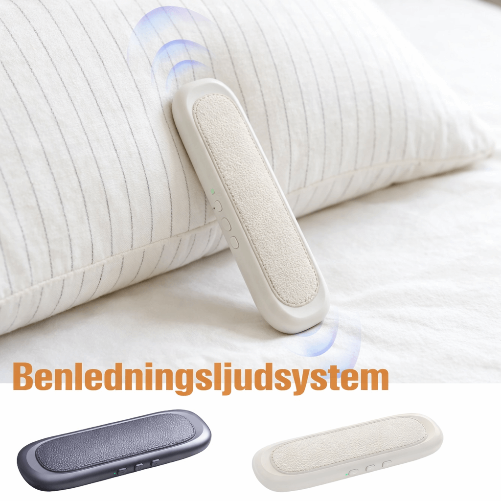 PillowTone – Knochenleitungs-Schlaflautsprecher für Kissen mit Bluetooth 5.4 und Timer