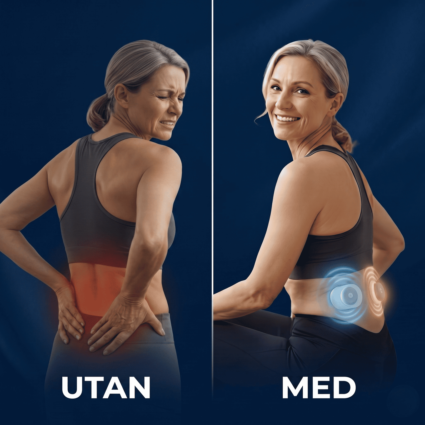 PulseCore - Trådlöst NMES-system för avslappnad muskulatur