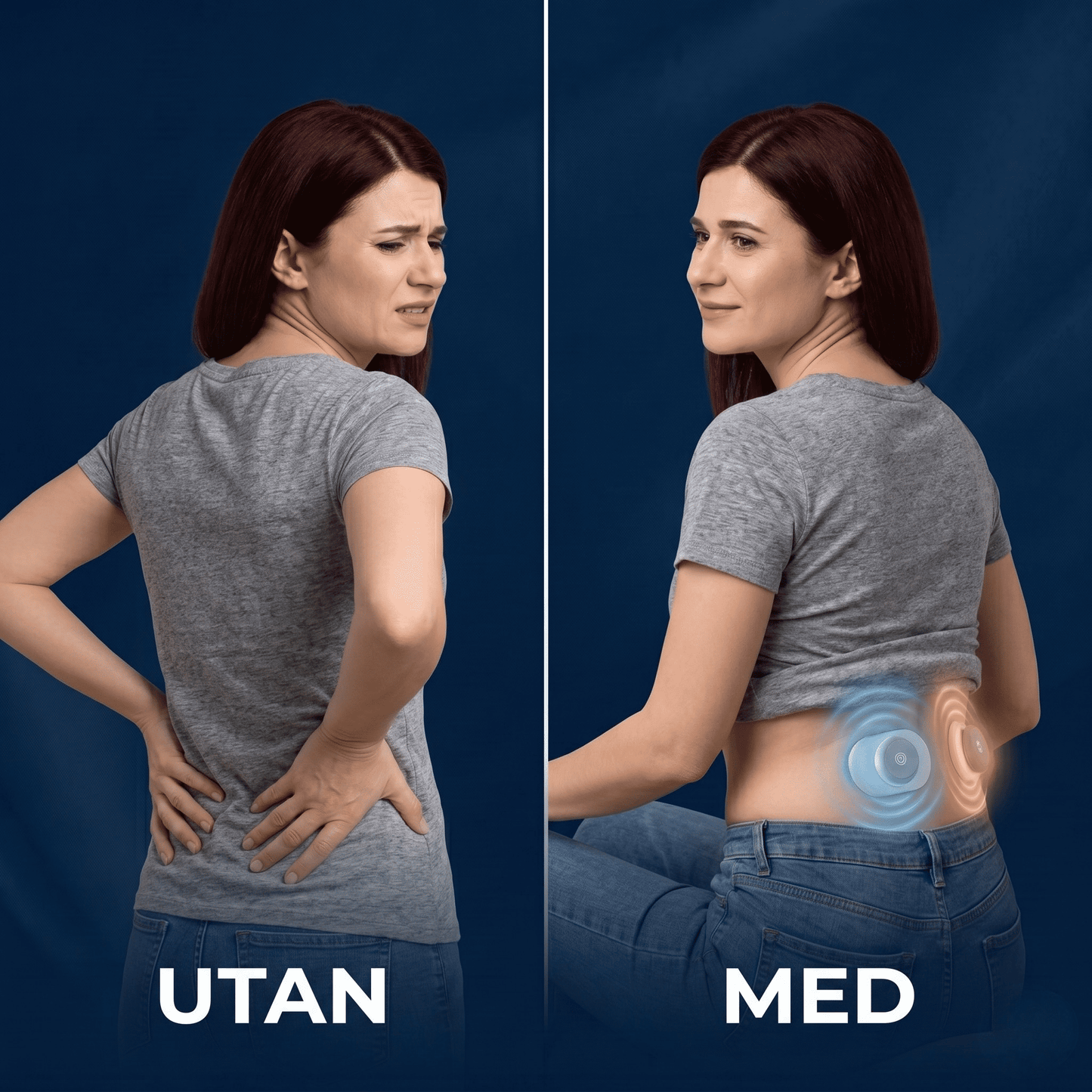 PulseCore - Trådlöst NMES-system för avslappnad muskulatur