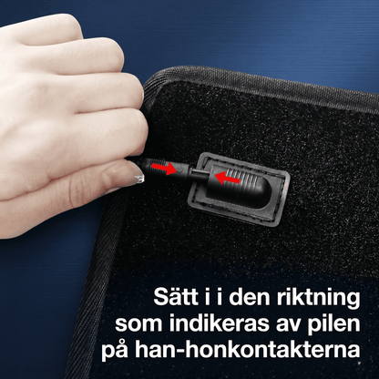 PulseWrap – LED Rödljusterapibälte 660 nm och 850 nm – Justerbar Timer & 3 Ljuslägen för Smärtlindring och Återhämtning