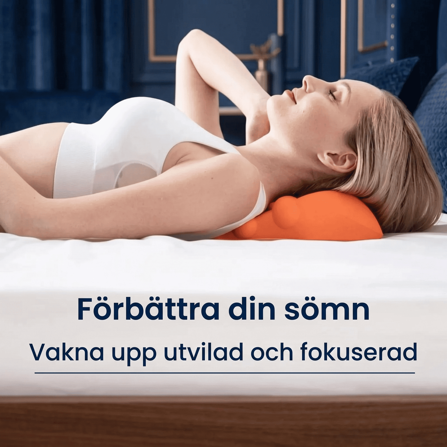 RelaxArch – Nackstretcher i EVA med 14 Akupressurpunkter – Ergonomiskt Nack- och Axelmassageverktyg för Hemmabruk utan Ström