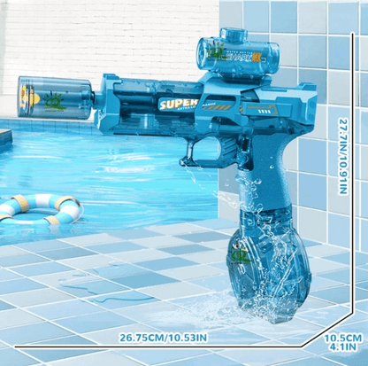 SplashGlow – LED-upplyst Elektrisk Vattenpistol för Spännande Sommarstrider