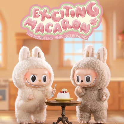 PlushBearo - Lebu Nyckelring Exciting Macaron Series – Mjuk Samlarfigur i Färgstark Design