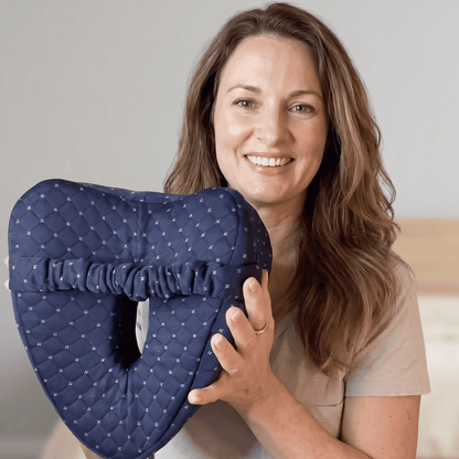 SleepAlign – Ergonomisk Minneskudde för Ben och Knän, Sidosovare – Avlastar Smärta i Höft, Rygg och Ischiasbesvär