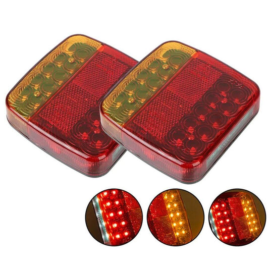 TrailMagnet – Magnetiska Sladdlösa LED Bakljus för Släp, Husvagn & Lastbil | Trådlöst Bromsljus med 5 Funktioner