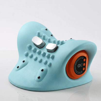 ZenPillow – EMS Nack- och Axelmassagekudde med Värme, Vibration och 6 Massagelägen – Cervikal Massagekudde