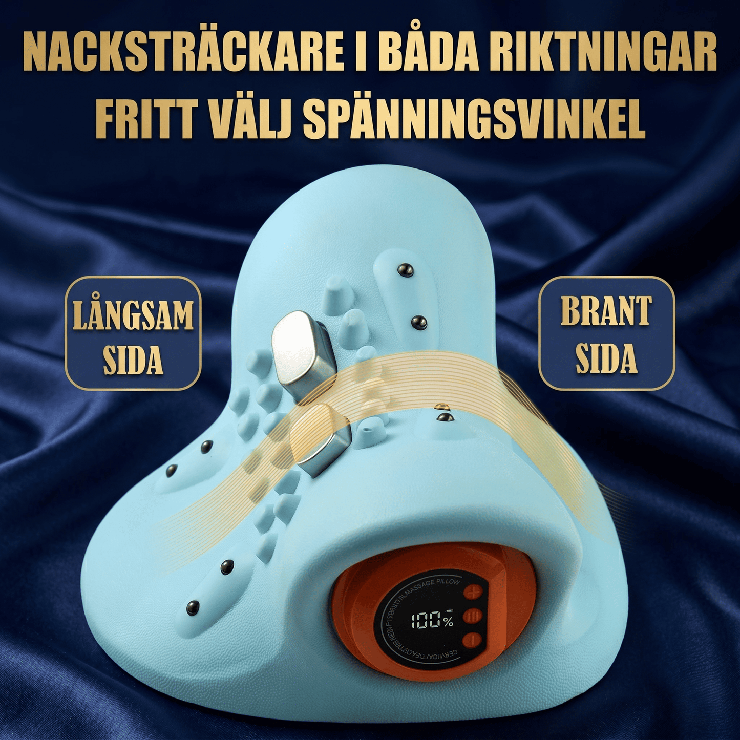 ZenPillow – EMS Nack- och Axelmassagekudde med Värme, Vibration och 6 Massagelägen – Cervikal Massagekudde