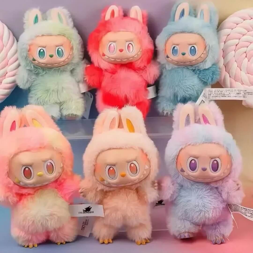 FuzzLebu - Nyckelring Tredje Generationen – Big Into Energy Samlarfigur Karaktärsserie med 7 Färgteman