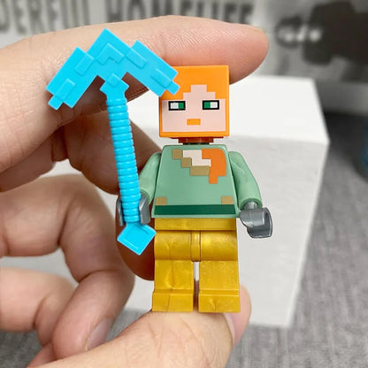 MiniCraft - Adventskalender med 24 Dagars Nedräkning och Actionfigurer